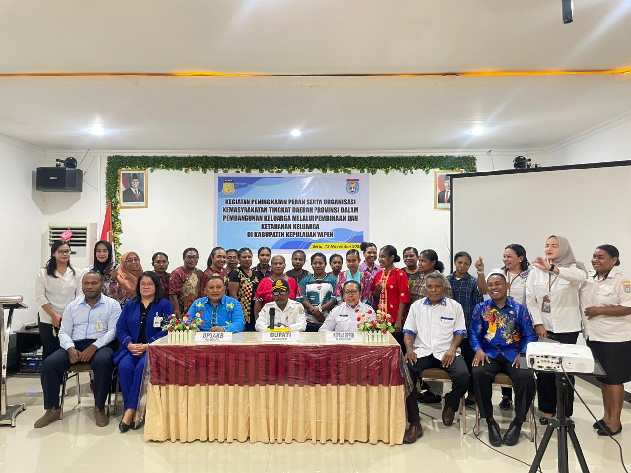 DP3AKB Papua Dorong Penguatan Ketahanan Keluarga di Kepulauan Yapen